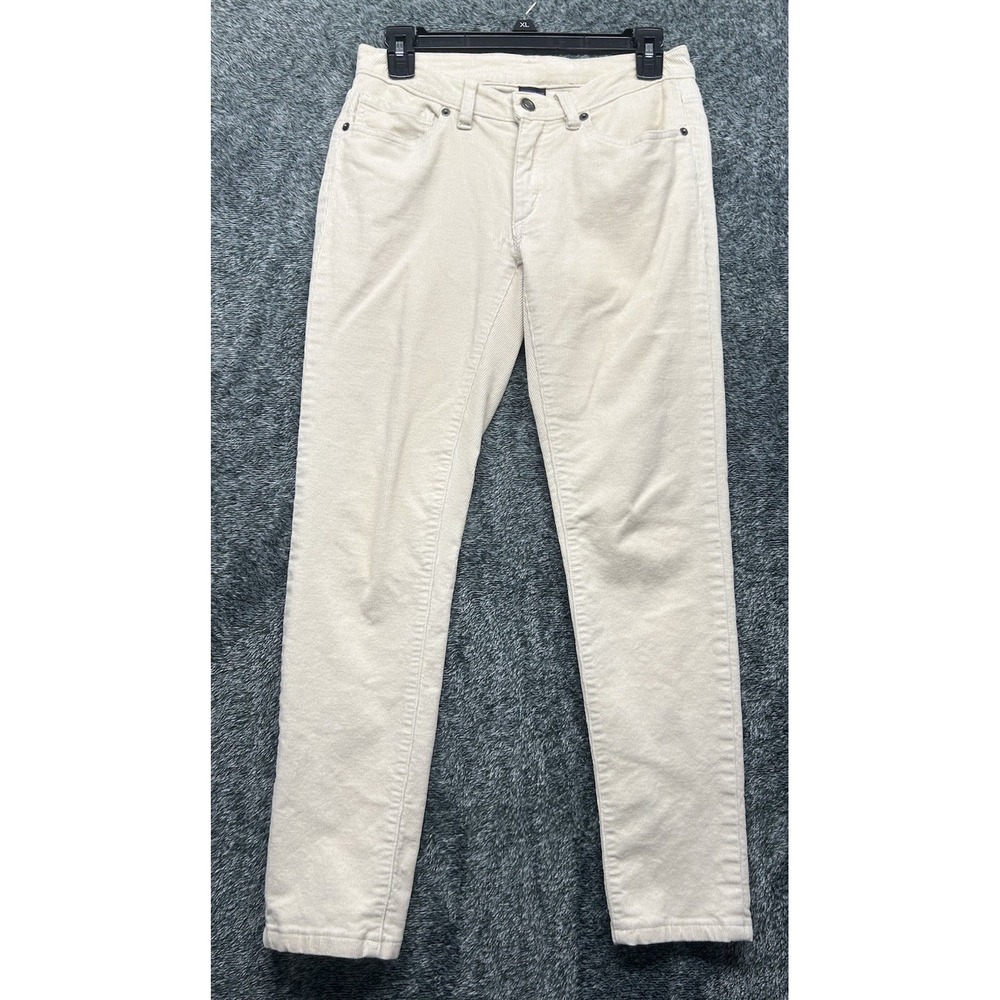Patagonia Womens Size 27 (4) Beige Corduroy Skinny Fit Chino Pants (K3)